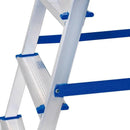 Escada 5 Degraus Alumínio Tesoura Doméstica Reforçada