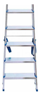 Escada Alumínio 7 Degraus Tesoura Capacidade 120 Kg