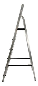 Escada Doméstica 6 Degraus Alumínio Até 120 Kg